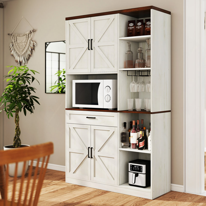 Buffet 71 "avec garde-manger et armoire de cuisine 71" Farmhouse Kitchen Buffet