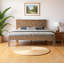 Structure de lit en bois massif Squaro Mid-Century-571626684-571626682
