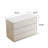 62.98 Inch Modern Combination Storage Cabinet With Push-to-open Drawers And Double Doors (Set of 2)