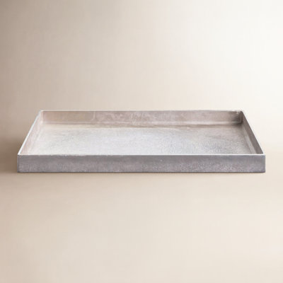 Cast Aluminum Decorative Tray