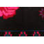 Tapis noir Teimani 2 pi 10 po x 4 pi 11 po
