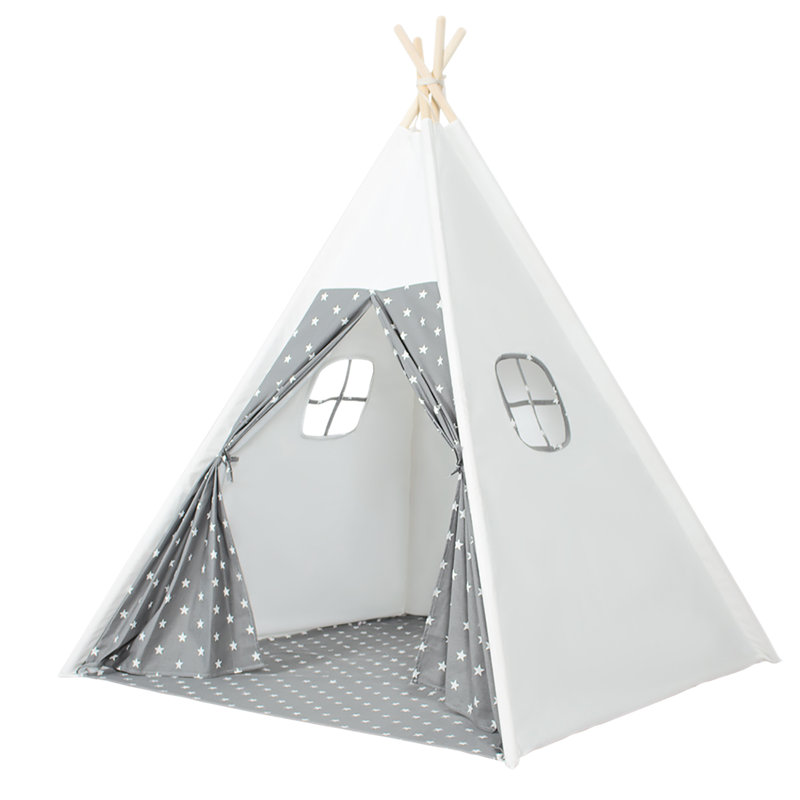 Wilwolfer 47'' W x 47'' D Indoor / Outdoor Polyester Triangular Play Tent