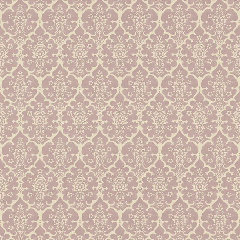 Papier peint Schumacher x Veere Grenney Burley, Lilas