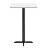 Jaramillo Rectangular Laminate Table Top with Standard or Bar Height Table Base