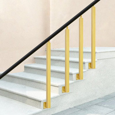 Square Stair Baluster Posts(3.15*3.15*33.46In)