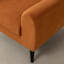 Chaise d'appoint rembourrée avec accoudoirs ronds Deivi-1632049330