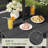 All-Weather HDPE Outdoor Swivel Bar Table and Chairs(3-Piece)-1342197453