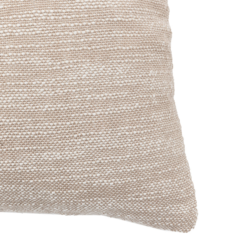 Deeham Slub Cushion Ink, Taupe