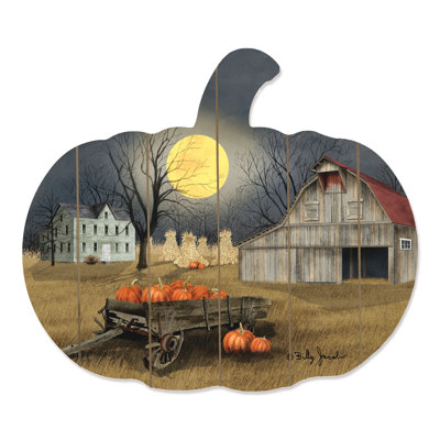 «Harvest Moon» par Billy Jacobs - impression sur bois