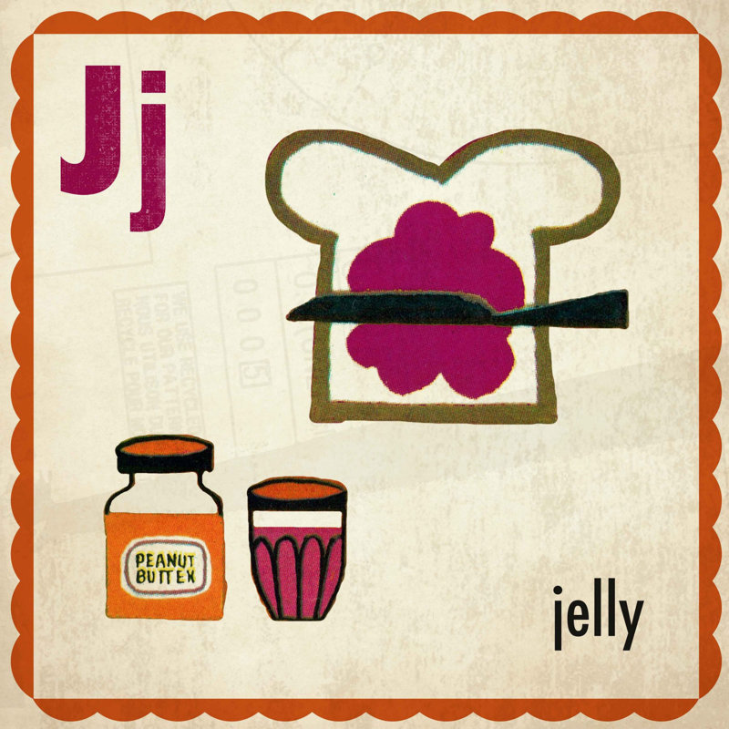 Jelly - Wrapped Canvas Print, 102cm H x 102cm W
