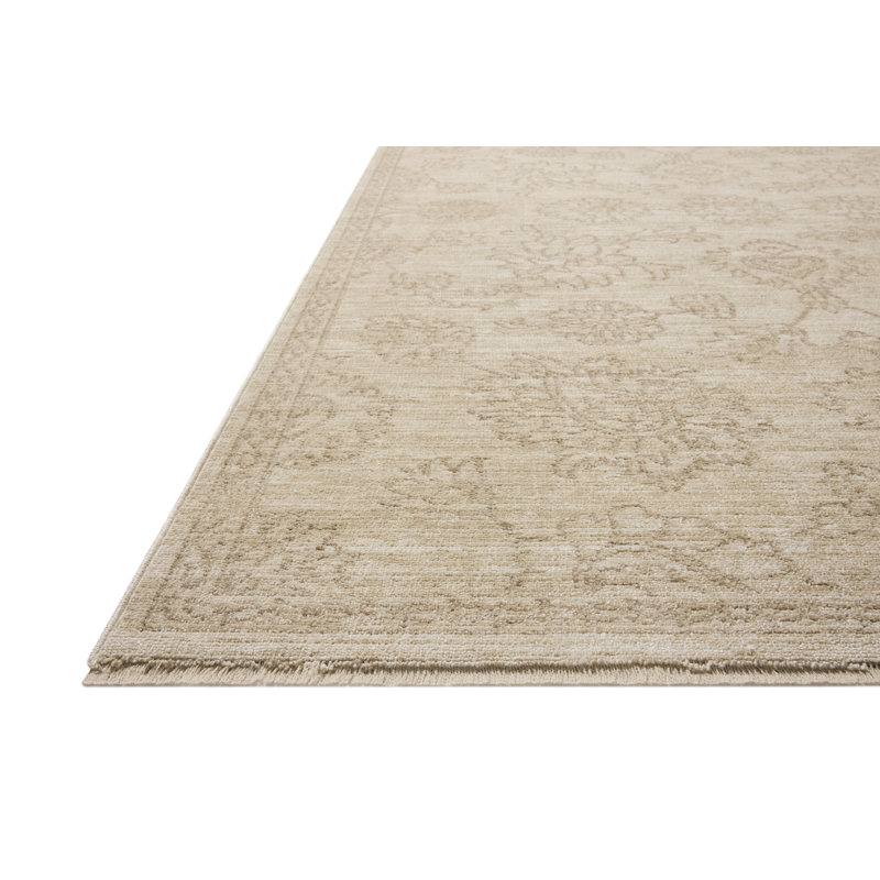 Tapis beige / sable Chris Loves Julia x Loloi Miriam, Ivory / Neutral, 9 pi 3 po x 12 pi 8 po