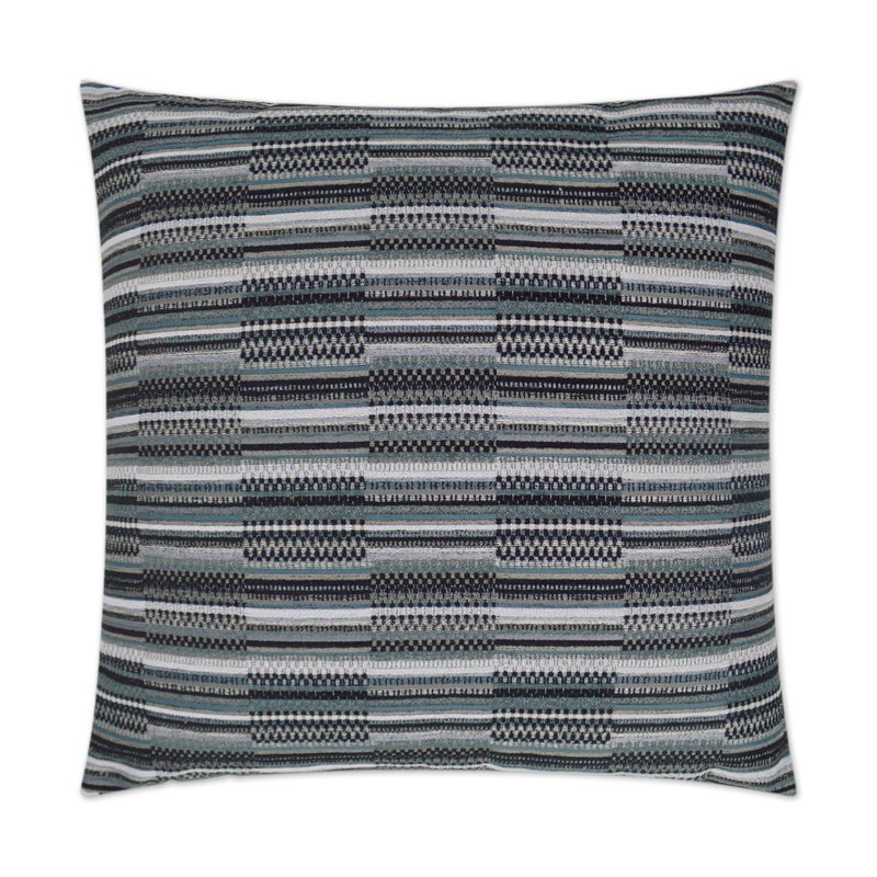 Craftsman Pillow Cover & Insert, Charcoal, Square 20"