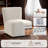 Upholstered Armless Swivel Accent Chair-1129305053