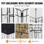 76cm H Metal Yard Kennel