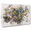 River Through An Autumn Forest Watercolour - Wrapped Canvas Print-56664155