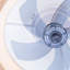 Ventilateurs de plafond de 20 po avec lumières et télécommande, ventilateur DEL encastré moderne à intensité variable 3000-6500K, 6 vitesses, moteur à courant continu silencieux pour le salon, la chambre à coucher, la cuisine - bois et blanc mat