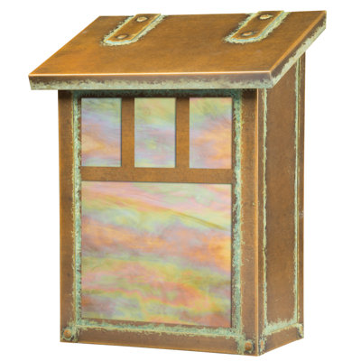 Giunta Brass Wall Mounted Mailbox