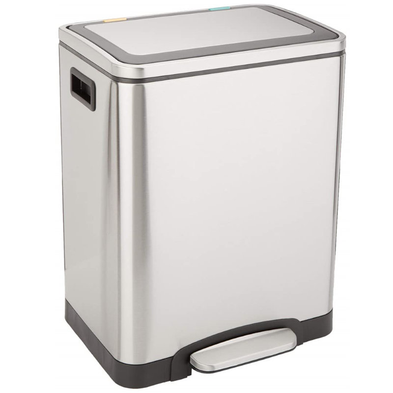 Azen Step On Kitchen Trash Can - 7.8L