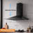 SNDOAS 30" Stainless Steel 500 CFM Convertible Wall Range Hood with Baffle Filter