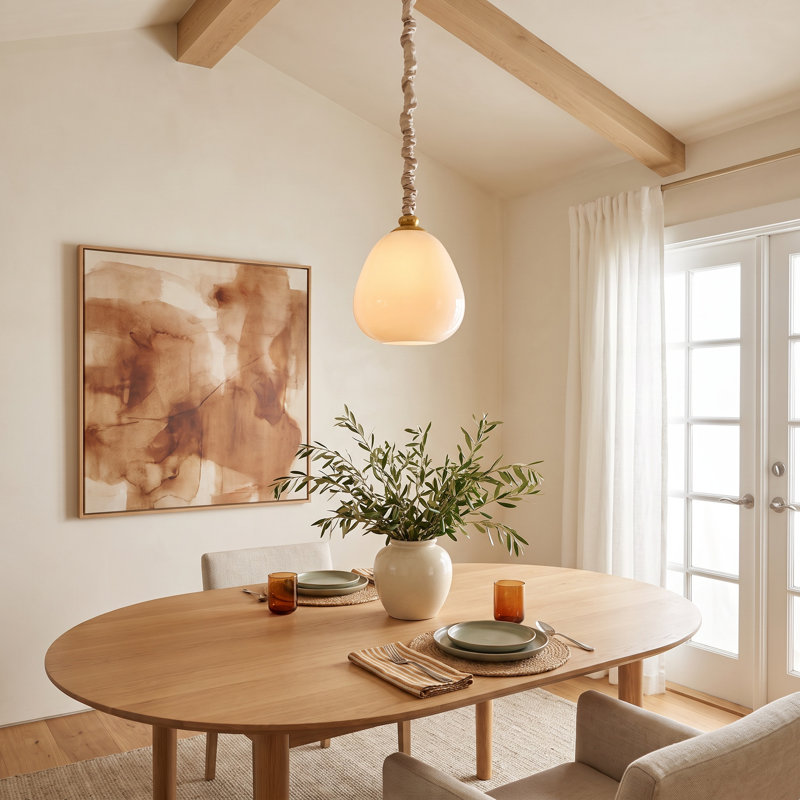 Remi 1 Light Pendant by Hilary Matt for Mitzi