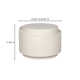 Anwil 25'' Stone Outdoor Side Table