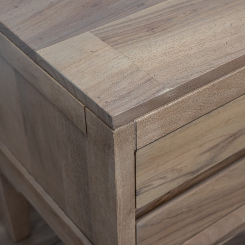 Gea 2 Drawer Nightstand