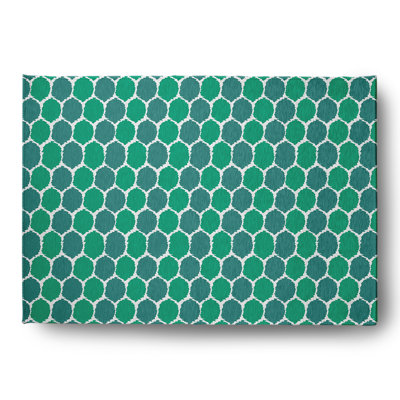 Chenille Geometric Indoor Rug