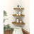 Beckers Rustic Floating Corner Shelves-652484131