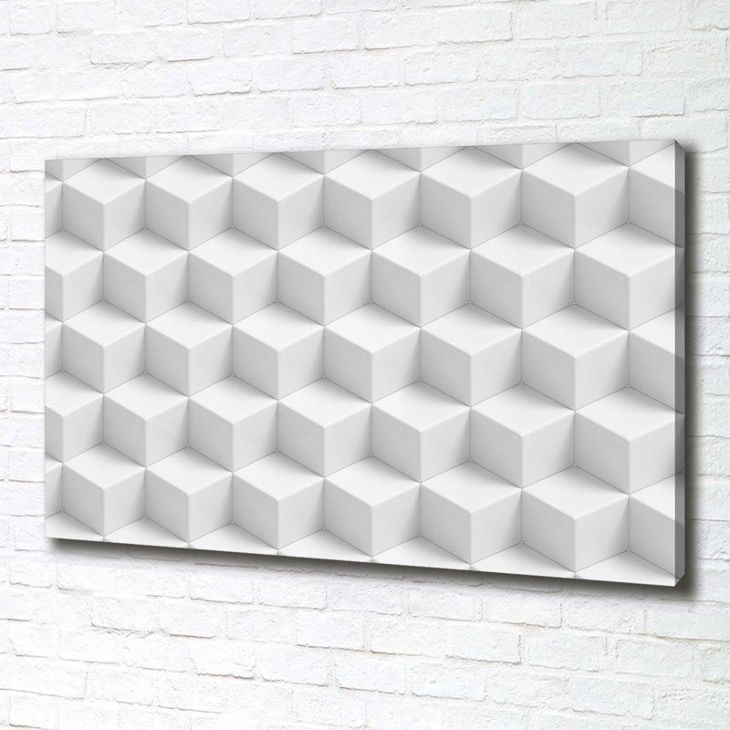 3D Abstraction - Wrapped Canvas Print