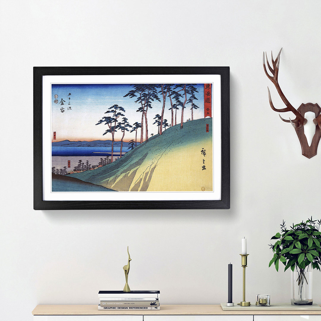 Kanaya by Utagawa Hiroshige - Picture Frame Art Print