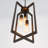 3 - Light Dimmable Square Chandelier