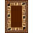Ensemble de tapis 3 pièces noir/beige/brun à cabine de dépôt orignal Otsego
