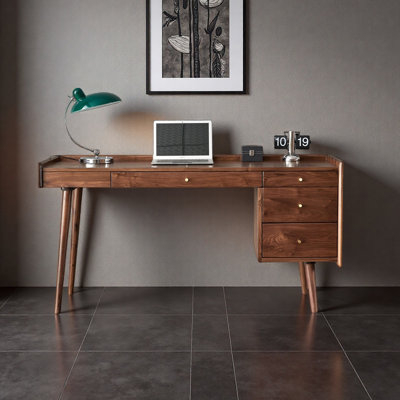 Bureau en bois massif: bureau élégant et solution de bureau
