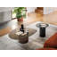 Mushroom Pedestal Coffee Table with Wooden Base-93137897