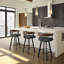 Drees Swivel Upholstered Counter & Bar Stool with Wood Backrest-499896970-499896971-500473609