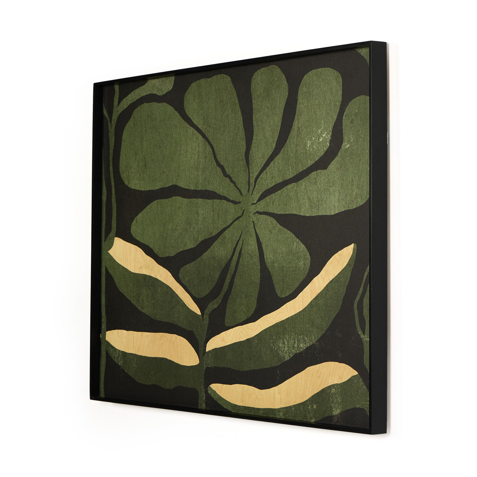Macro Floral Painting by Coup d'Esprit, 30" H x 40" W