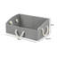 Bacs de rangement Sorbus [paquet de 3] Paniers de rangement en tissu, boîte de rangement trapézoïdale pliable (beige)-974103818