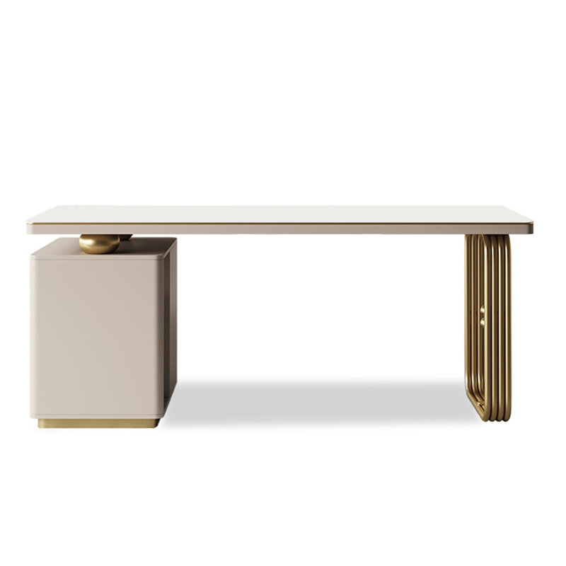 Bureau haut de gamme Rock Plate avec design moderne minimaliste et luxueux, null