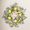 22" Handcrafted Eucalyptus, Lemon No Holiday Wreath
