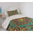 Puppy Eclectic Polyester Damask Coverlet-41895761