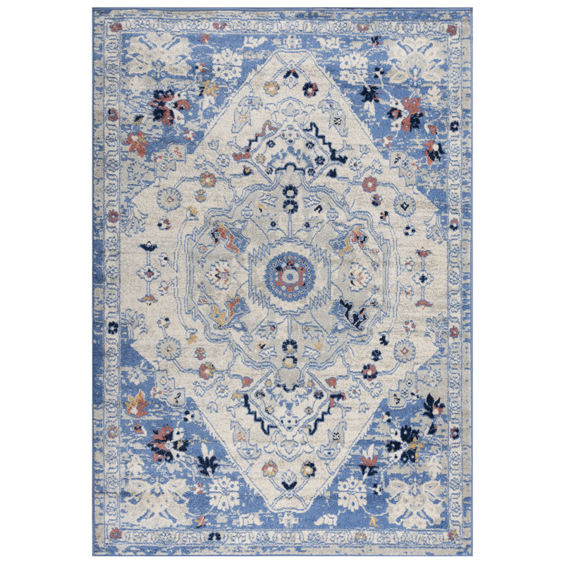 Geometric Indoor Rug, Runner 2'6" x 7'3"