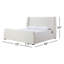 Lit plateforme tapissier Fremon-2134581524