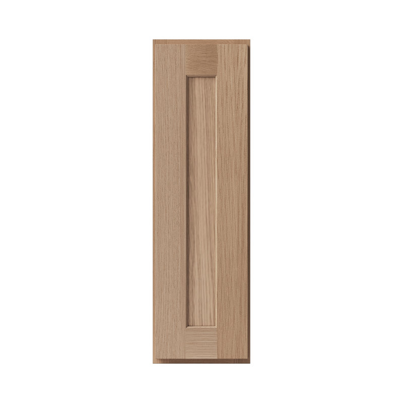 Armoire de cuisine en bois massif prête à assembler, H 30 po x l 9 po x P 12 po, Chêne Redondo