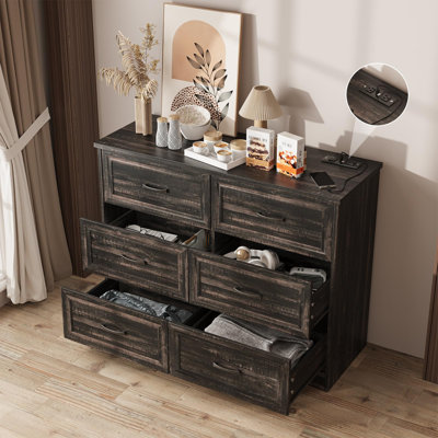 41.7'' W 6 - Drawer Dresser