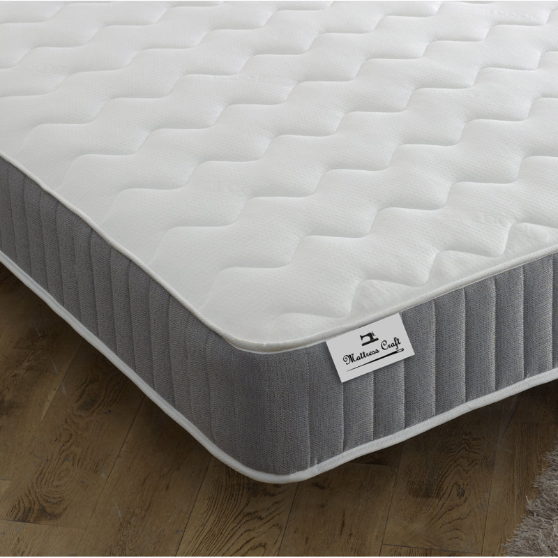 Cloud Memory Foam Open Spring Mattress, Super Kingsize (6')
