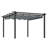 13 Ft. W X 10 Ft. D Aluminium Pergola With Canopy