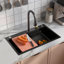 Single Bowl Dual Mount Kitchen Sink-754324103