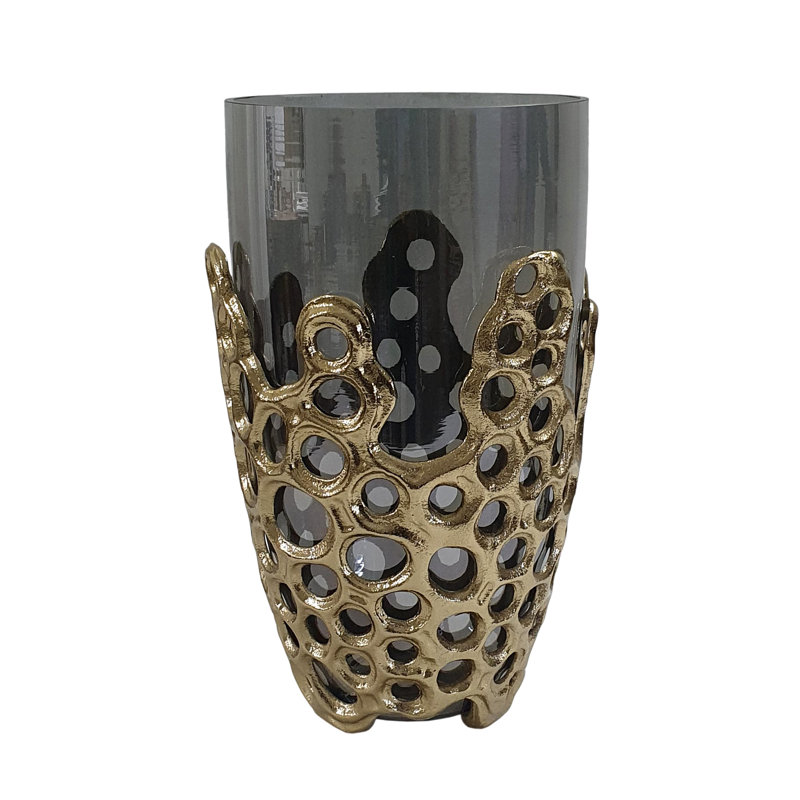 Atle Table Vase, 11" H x 6.5" W x 6.5" D
