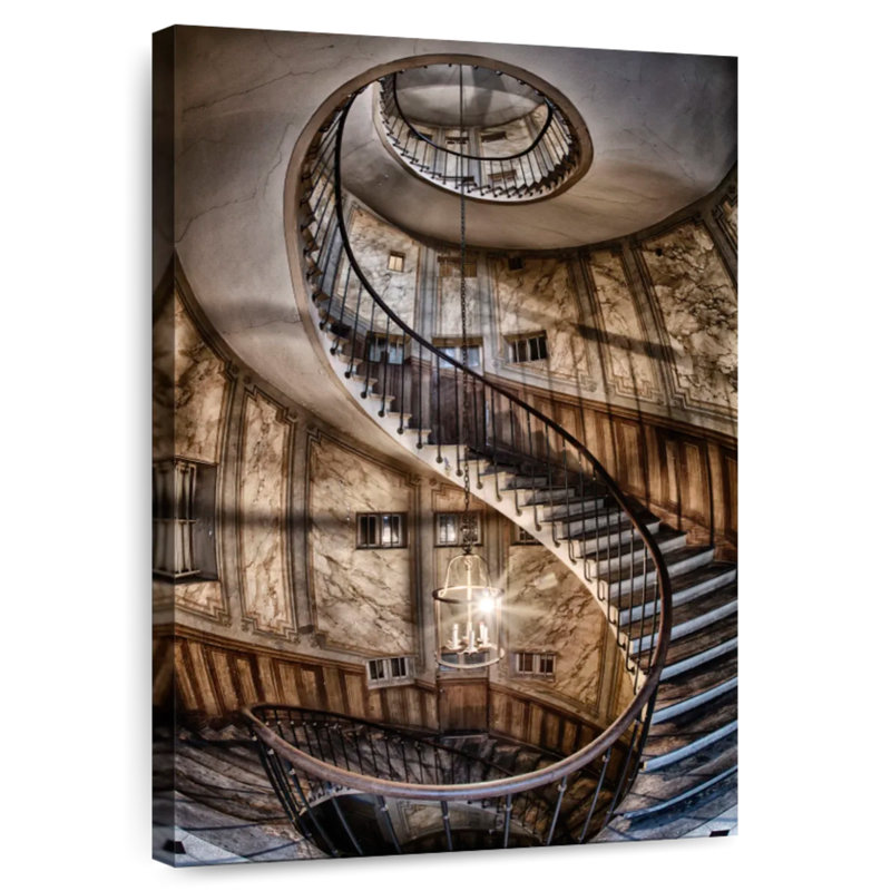 Lilie Spiral Staircase Paris, 48" H x 32" W