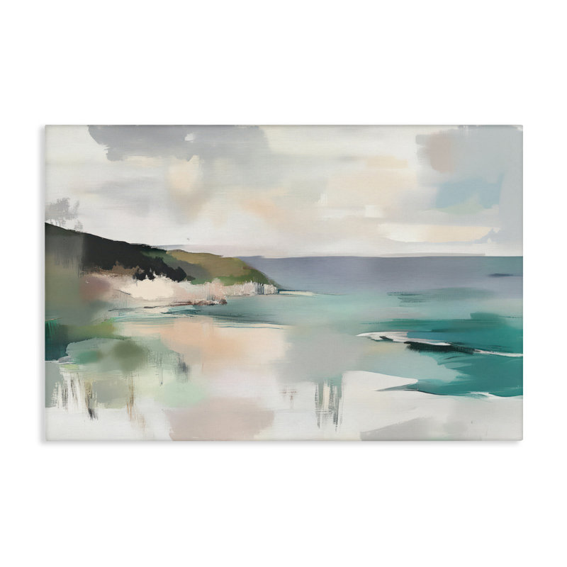 Paysage sauvage, conception par Mona Grace, H 16 po x l 24 po